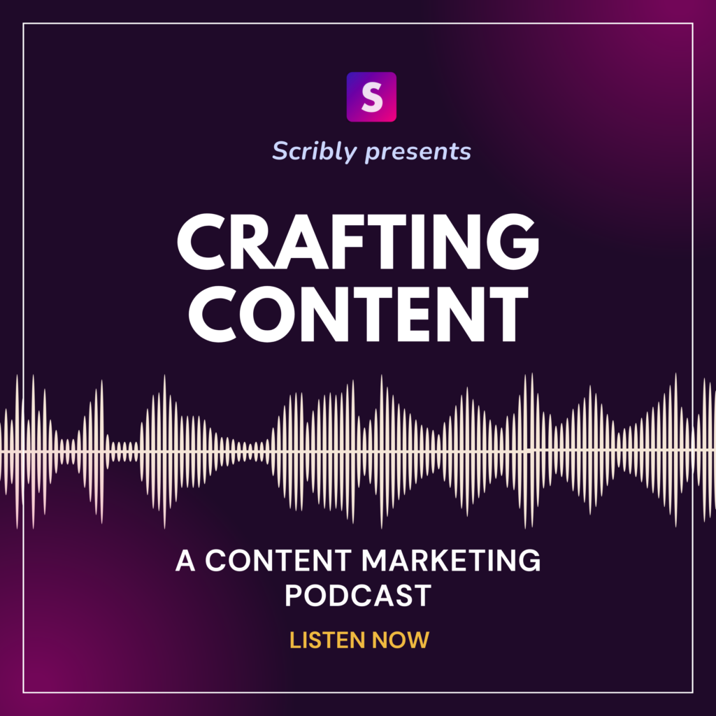 crafting content podcast - epsidoe 1 - filling the funnel